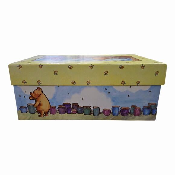 Vintage Classic Pooh Photo Box Winnie The Pooh Keepsake Storage Container - Picture 3 of 9
